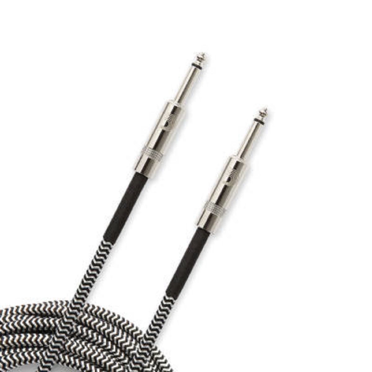 Planet Waves - Braided Instrument Cable 10 ft. 1/4 - Black