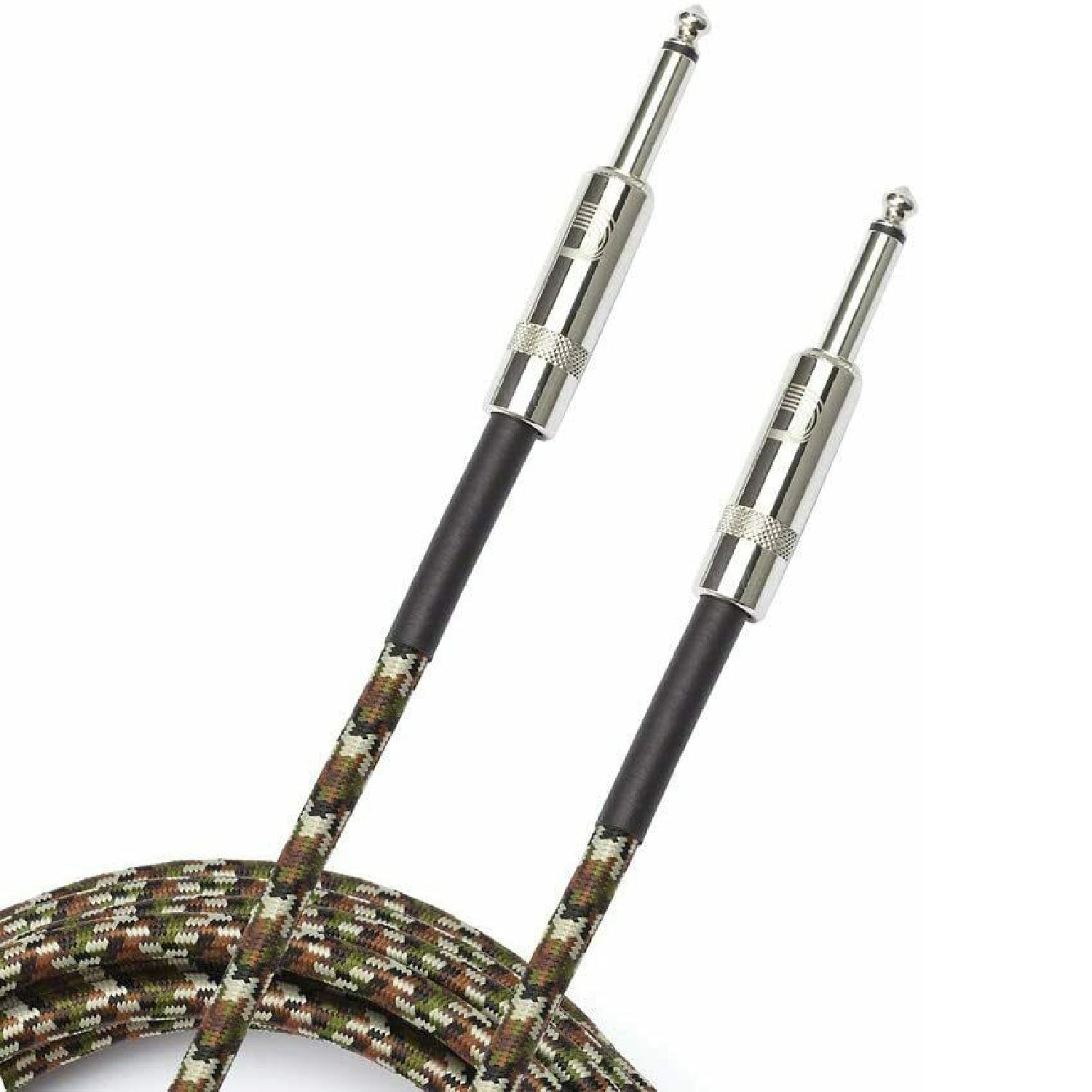 Planet Waves - Braided Instrument Cable 15 ft. 1/4 - Camo