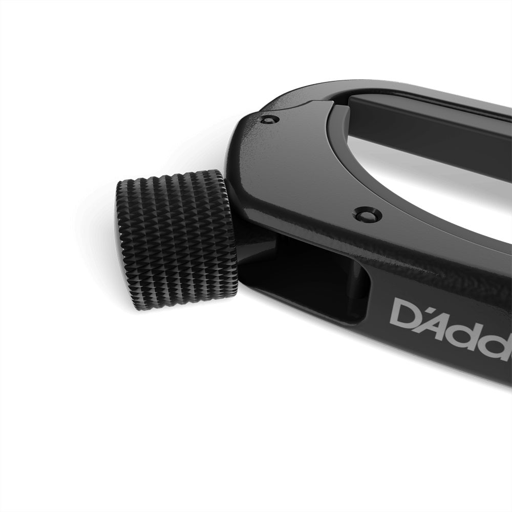 D'Addario - Banjo/Mandolin Pro Capo Adjustable Tension - Black #PW-CP-11