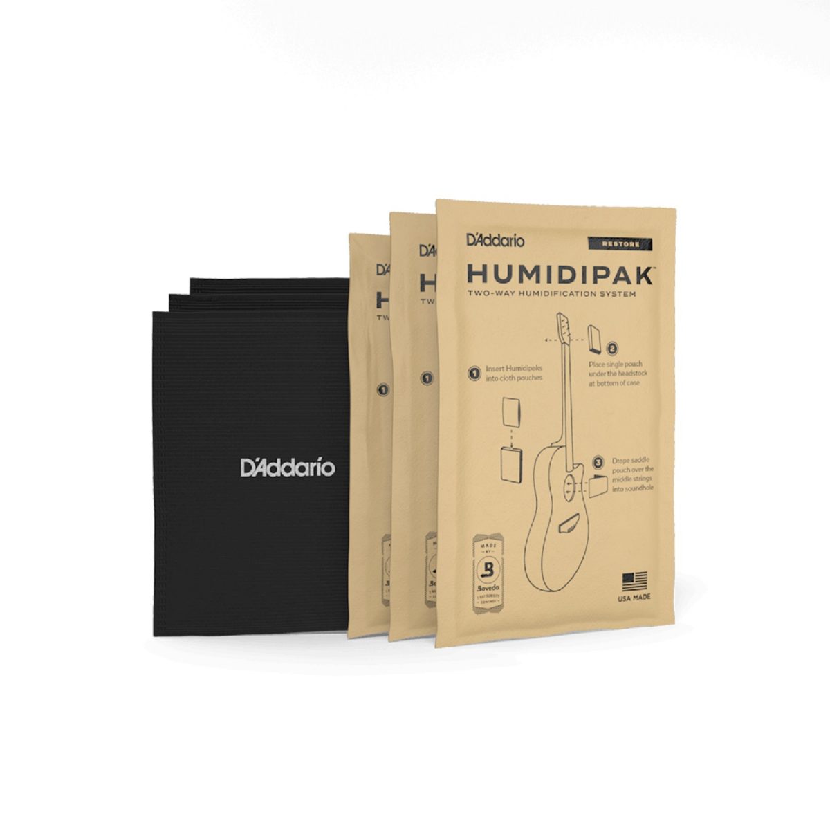 D'Addario - Humidipak Restore - PW-HPK-03 Inside