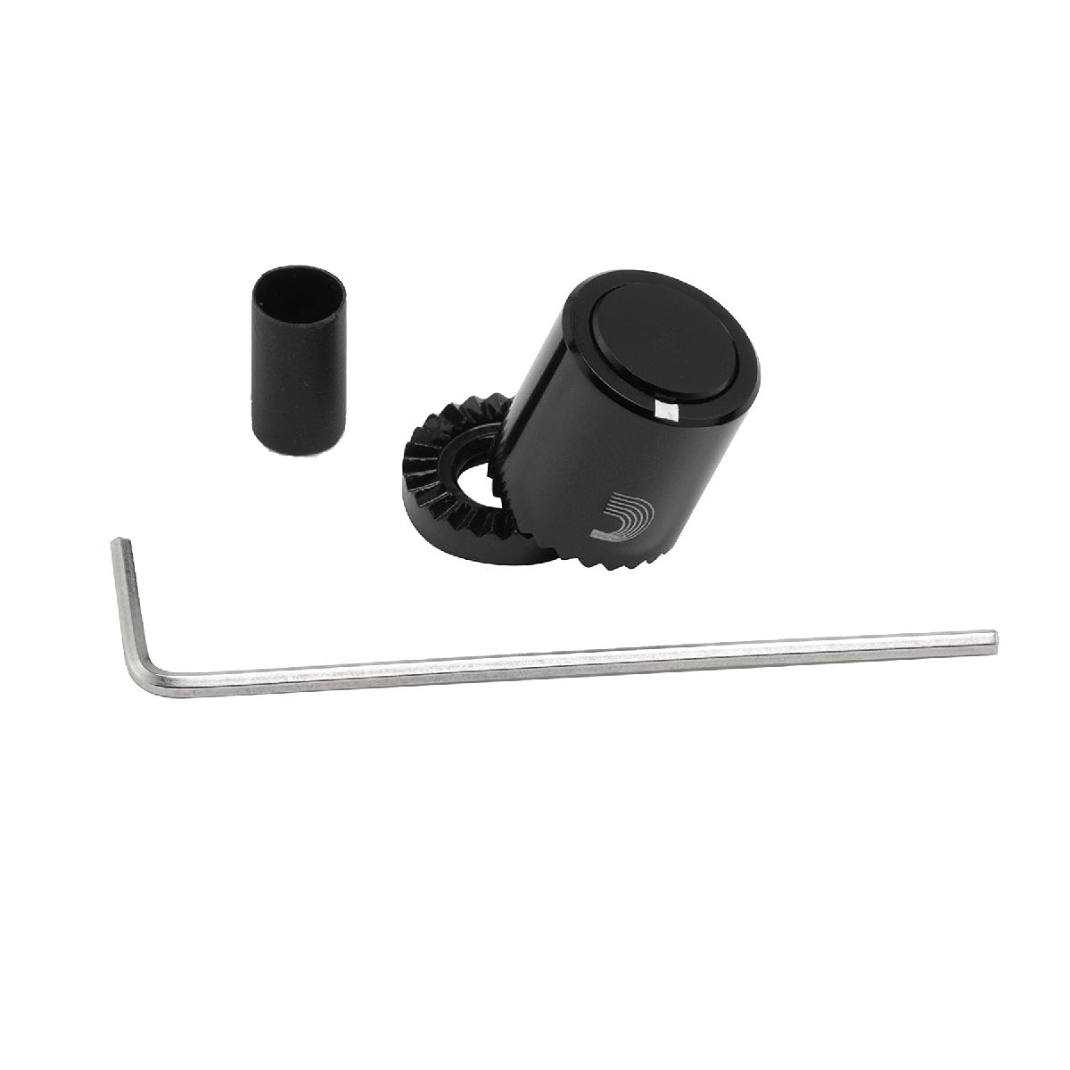 D'Addario - Loknob Small Black Metal Knob - PW-LNPS-01B