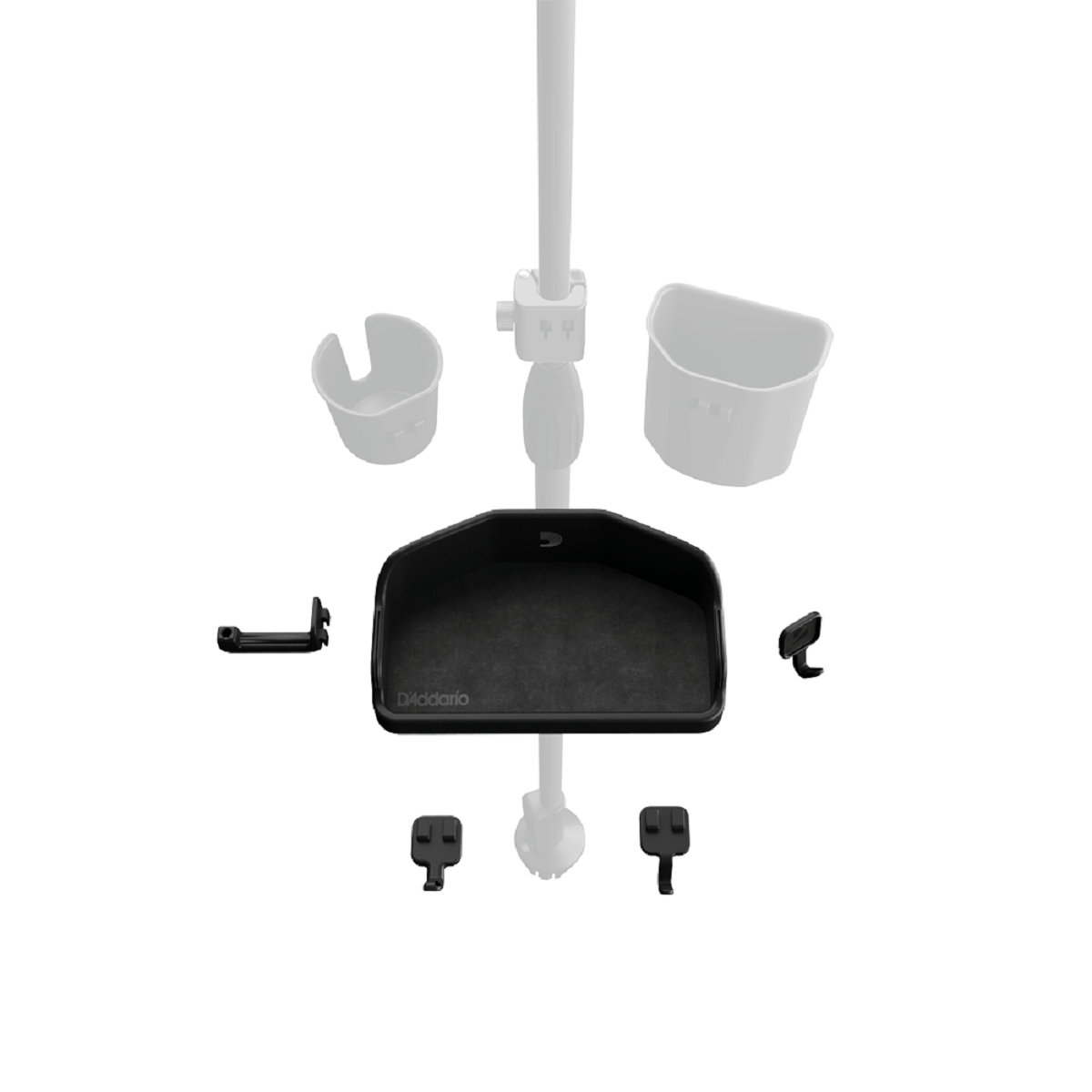 Planet Waves - Mic Stand Accessory System - Gear Tray