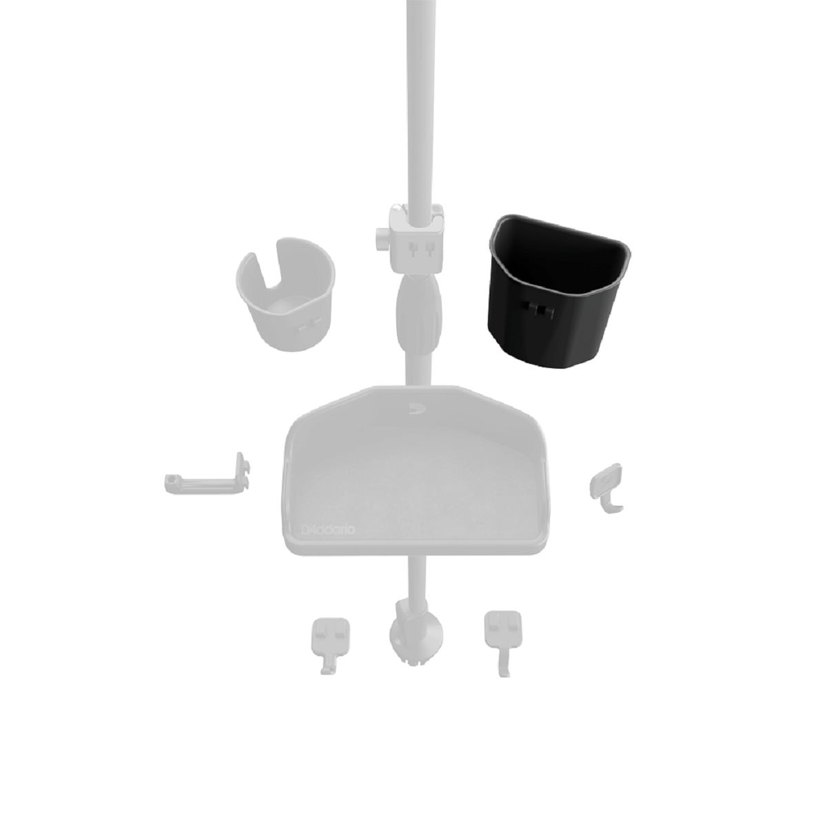 Planet Waves - Mic Stand Accessory System - Tip Jar