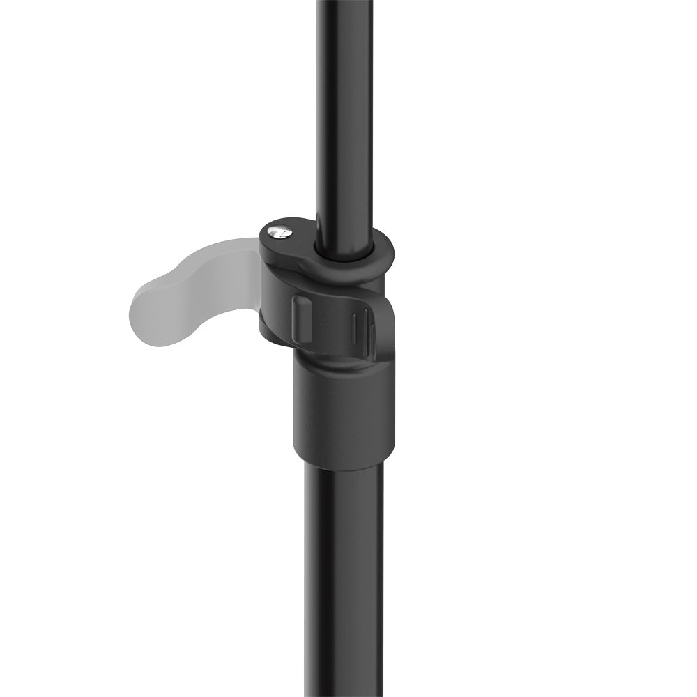 D'Addario - XPND Pedalboard Mic Stand - Black PW-XPNDPBMS-01