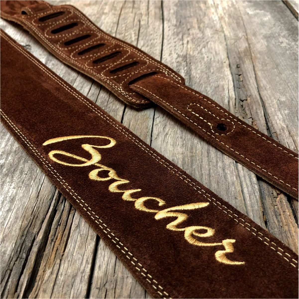 Boucher - S17EBRN - Brown Suede