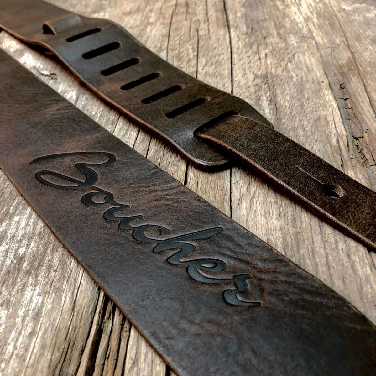 Boucher - S17EBRN -Boucher - 17DDBR - Brown Leather strap2