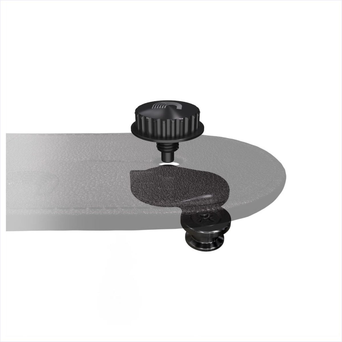 Planet Waves - NS Universal Strap Lock System - Black-side