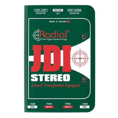 Radial - JDI Stereo Premium Stereo Passive DI