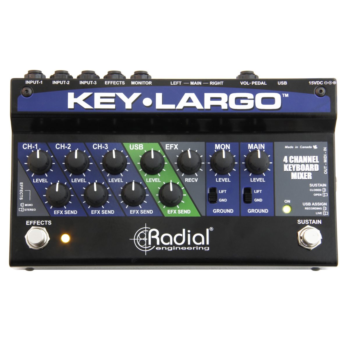 Radial - Key-Largo Keyboard Mixer