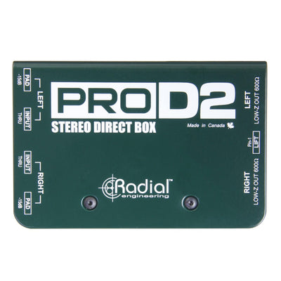 Radial - ProD2 Stereo Passive Direct Box