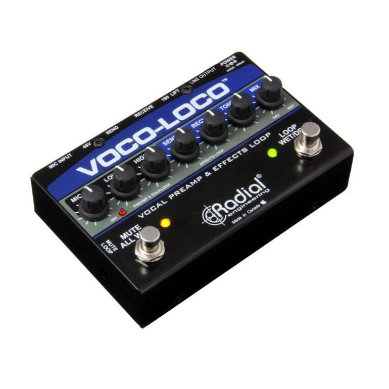 Radial - Voco-Loco Effects Switcher for Voice or Instrument