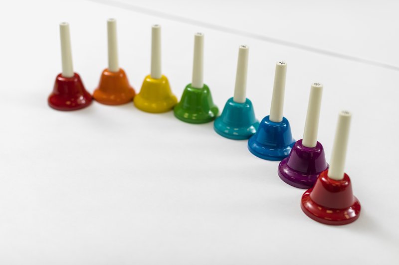 Boomwhackers - KidsPlay 8-note Handbell Set #RB108