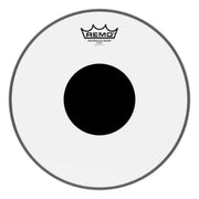 Remo - 12" Controlled Sound Clear Black Dot Drumhead - CS031210
