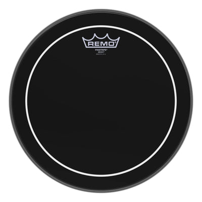 Remo – 12″ Pinstripe Ebony Drumhead #ES-0612-PS