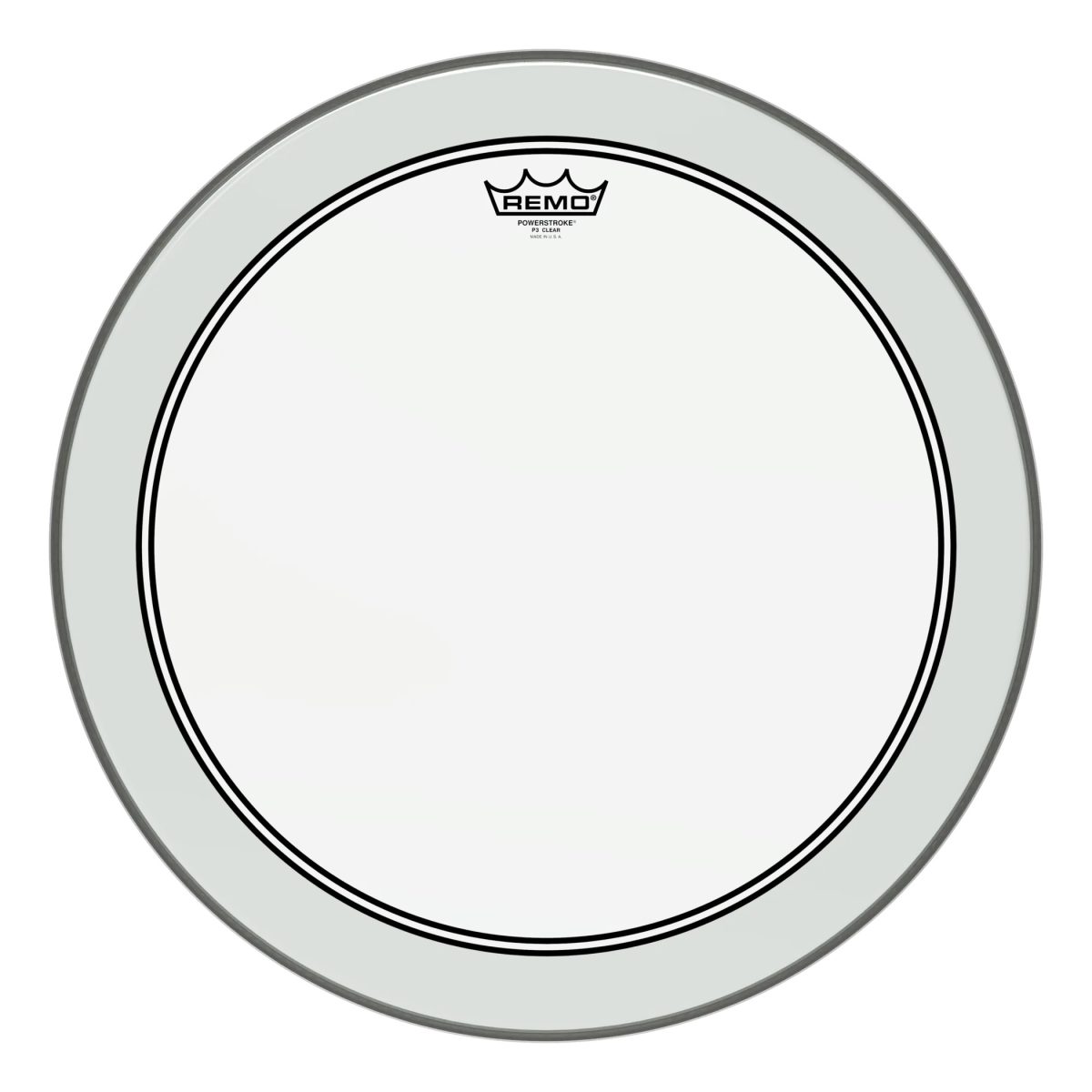Remo - 18" Bass Powerstroke P3 Clear Drumhead #P3-1318-C2