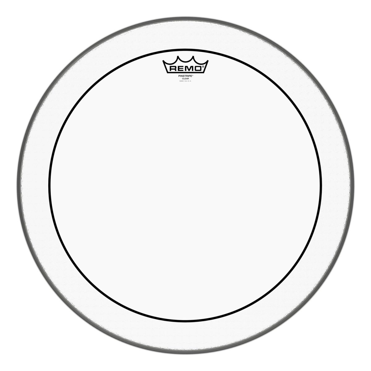 Remo - 18'' Pinstripe Clear - PS-0318-00