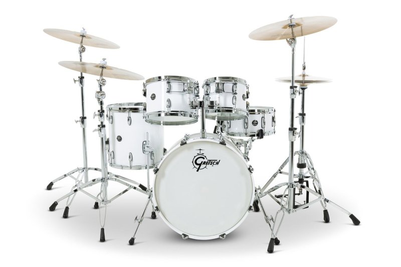 Gretsch - Renown 5-piece Shell Pack, Piano White #RN2-E605-PW