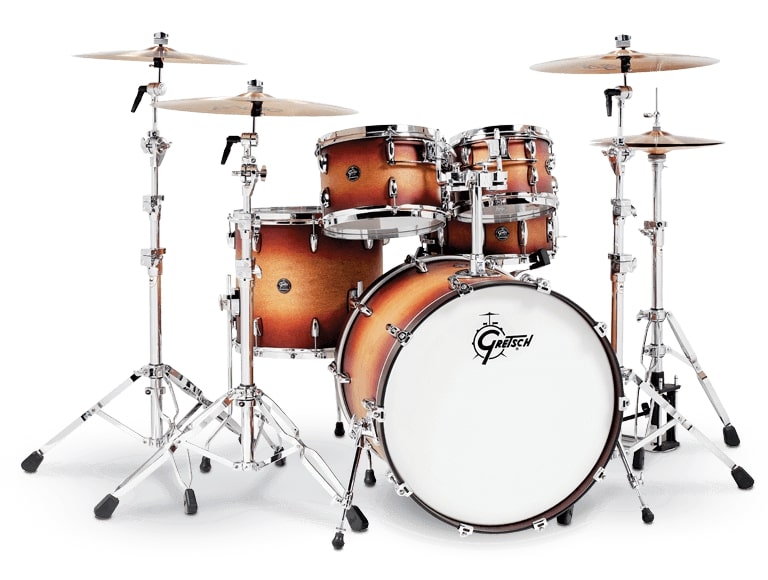 Gretsch - Renown Series 5-piece Drum Set, Satin Tobacco Burst #RN2-E825-STB