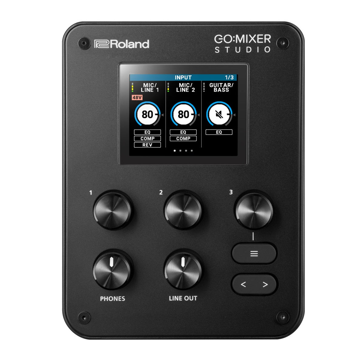 Roland - GO:MIXER STUDIO Audio Mixer/Interface