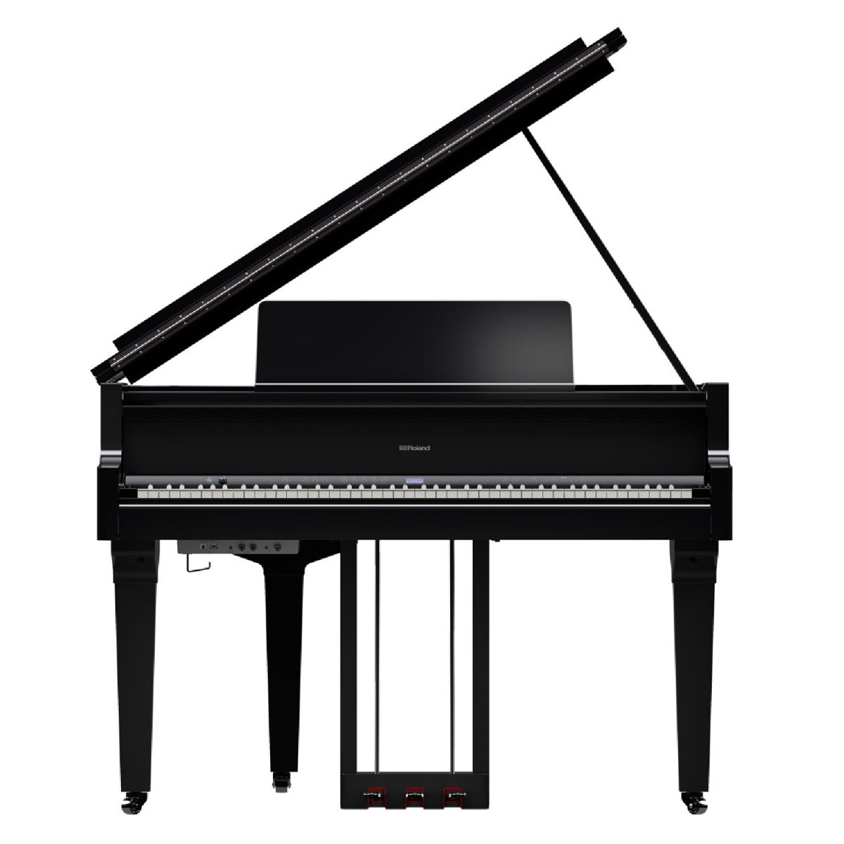 Roland - GP-9 Digital Piano - Polished Ebony Front