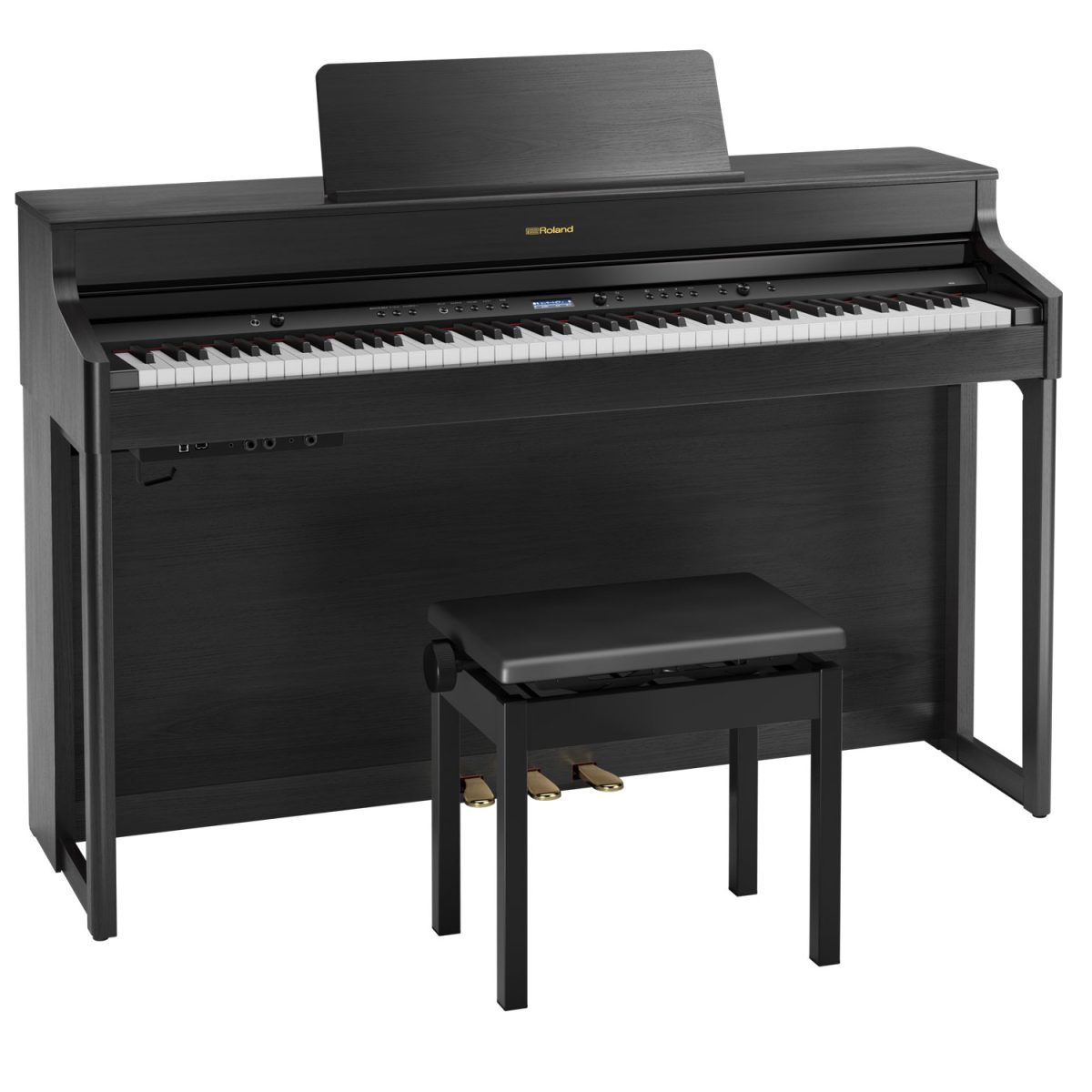 Roland HP702 – Digital Piano – Black Charcoal
