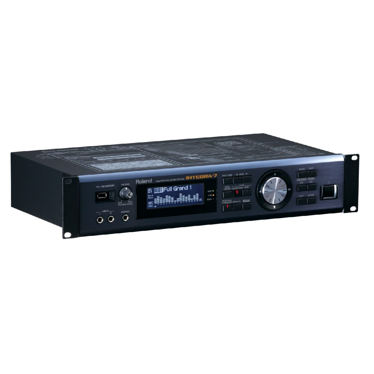 Roland - INTEGRA-7 SuperNATURAL Sound Module Side
