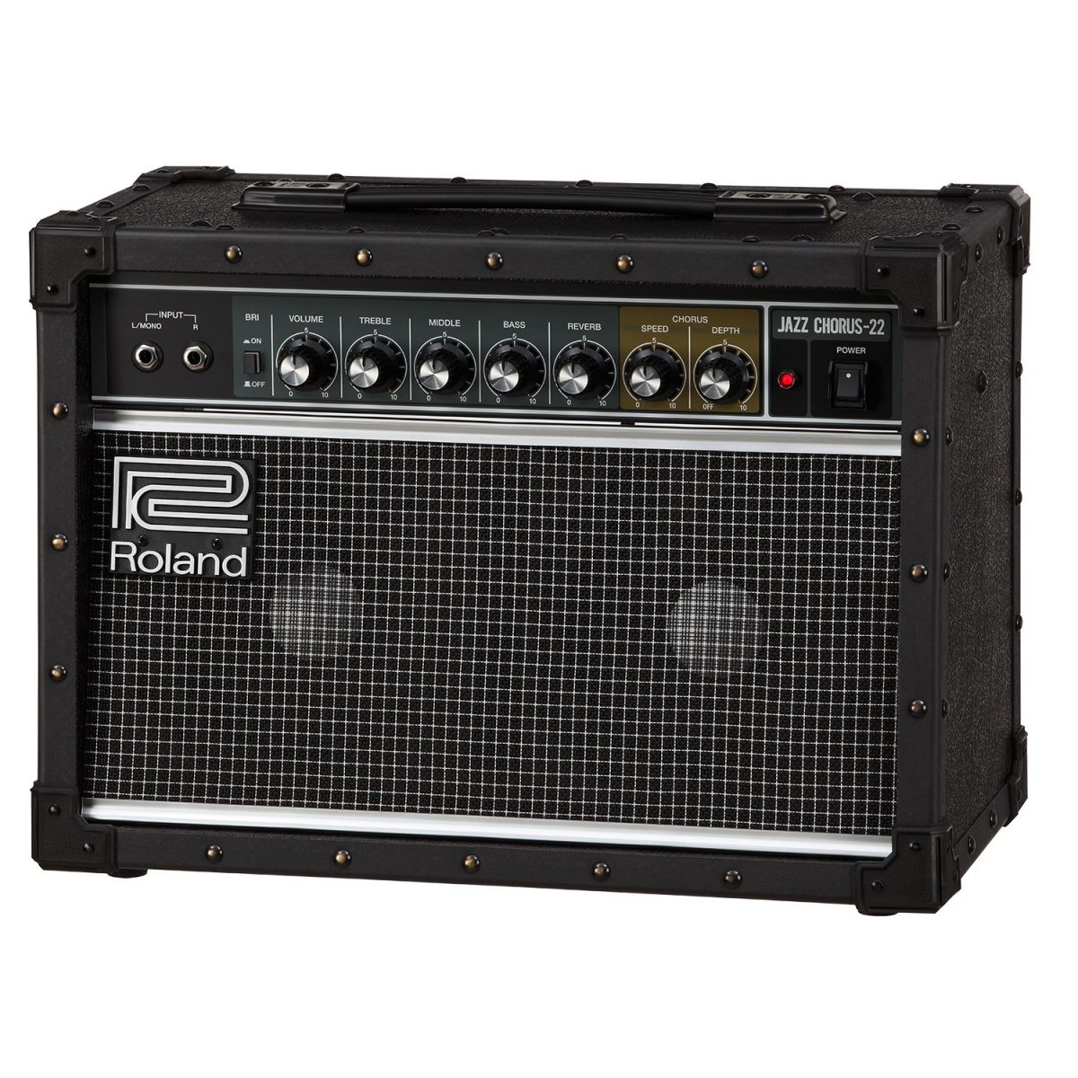 Roland - Jazz Chorus Guitar Amplifier - JC-22 Side