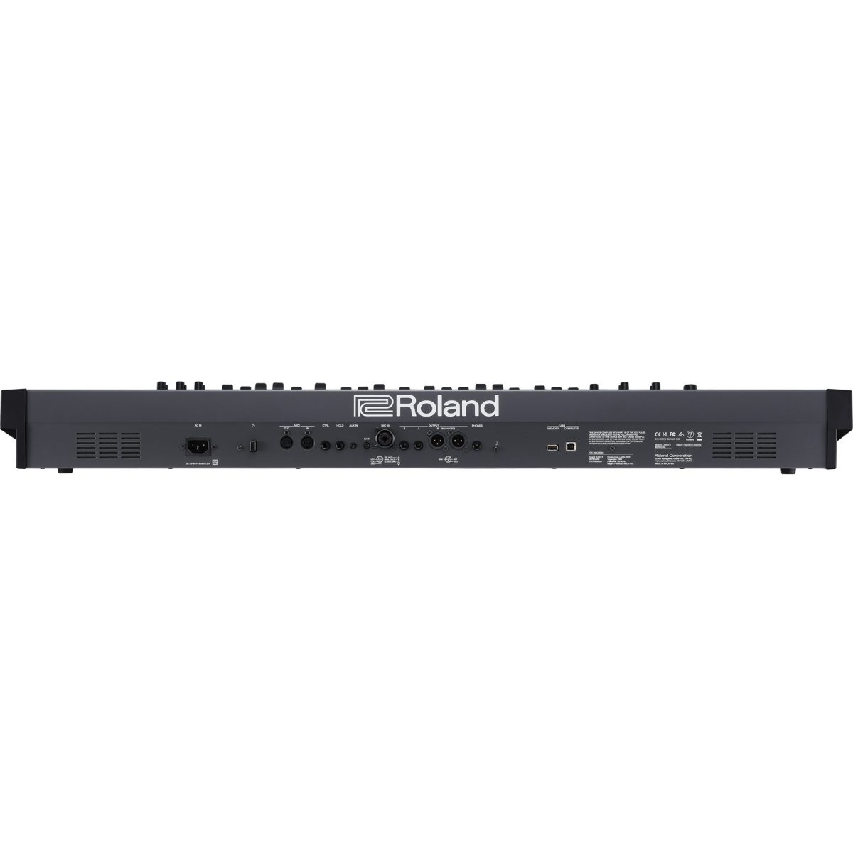 Roland JUNO-X - Programmable Polyphonic Synthesizer back