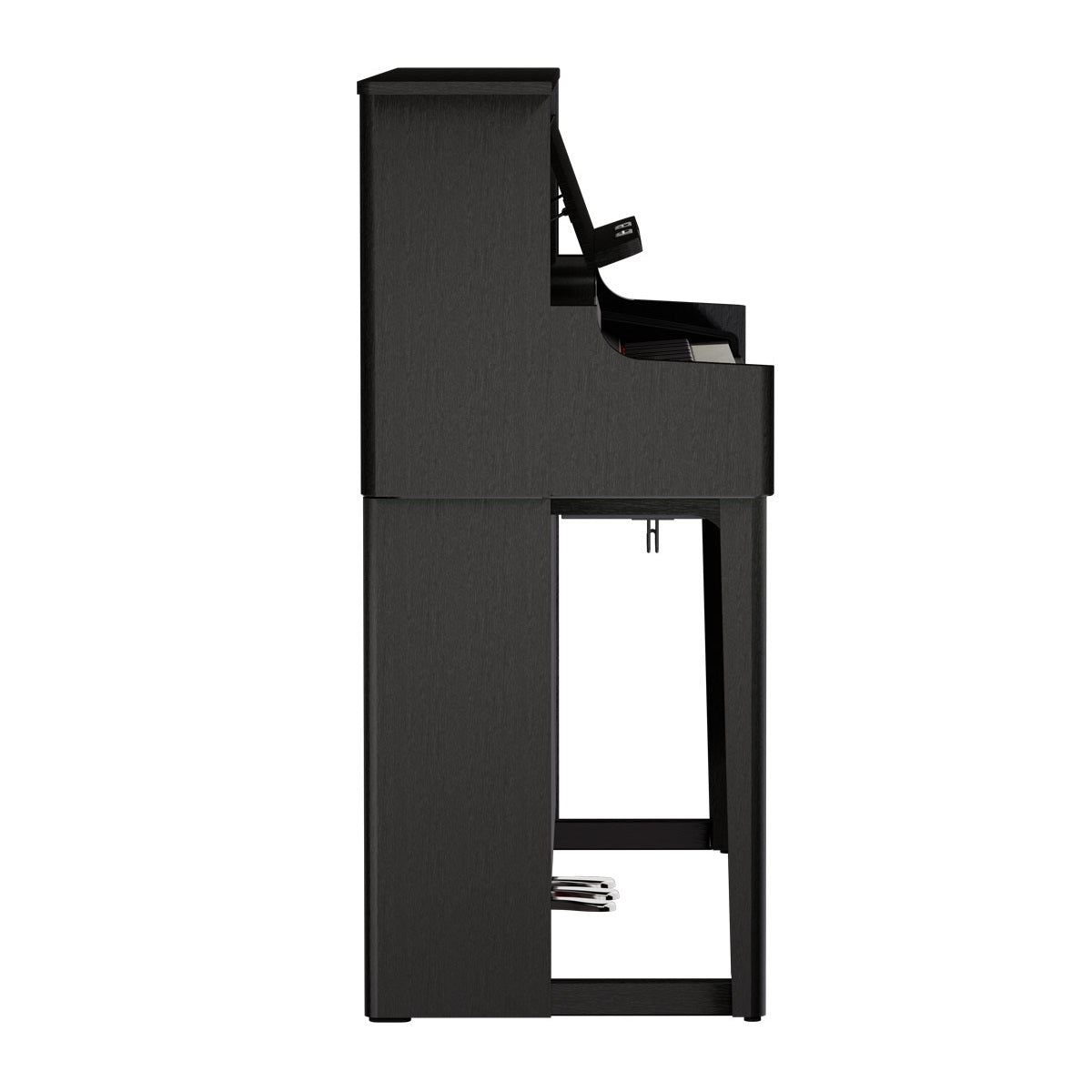 Roland – LX-6 Upright Digital Piano – Charcoal Black Side