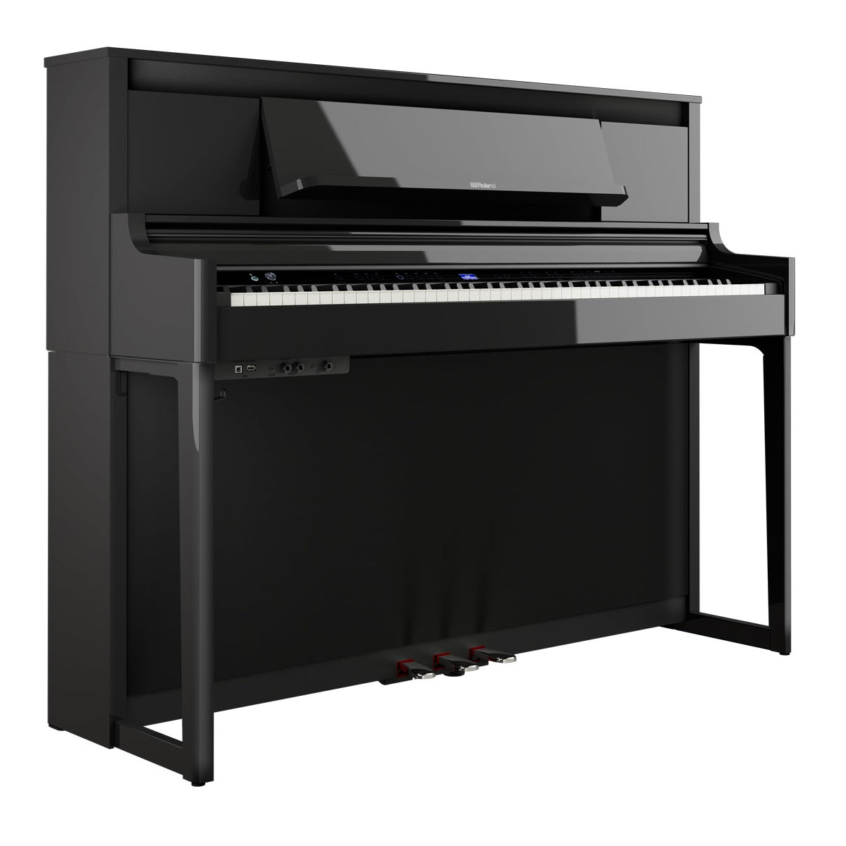 Roland – LX-6 Upright Digital Piano – Polished Ebony