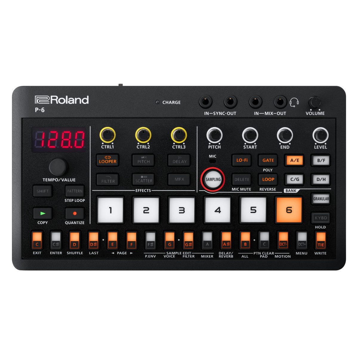 Roland - AIRA Compact P-6 Creative Sampler
