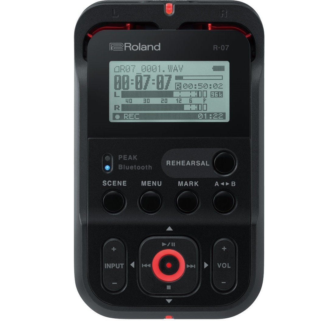 Roland R07 - High-Resolution Audio Recorder