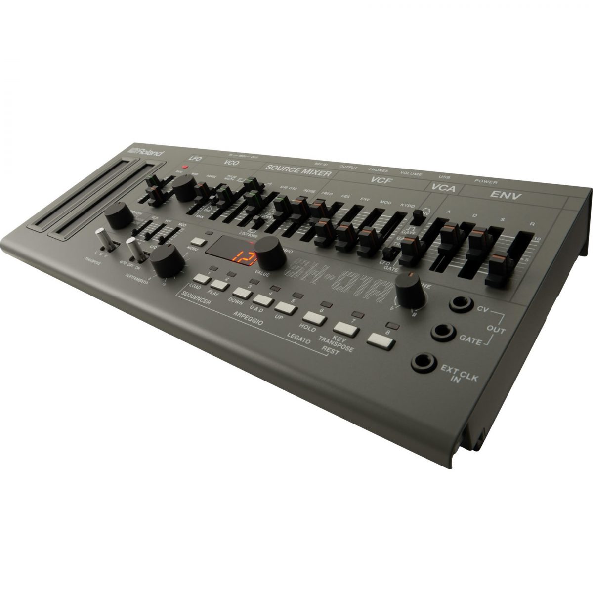 Roland SH-01A Synthesizer right