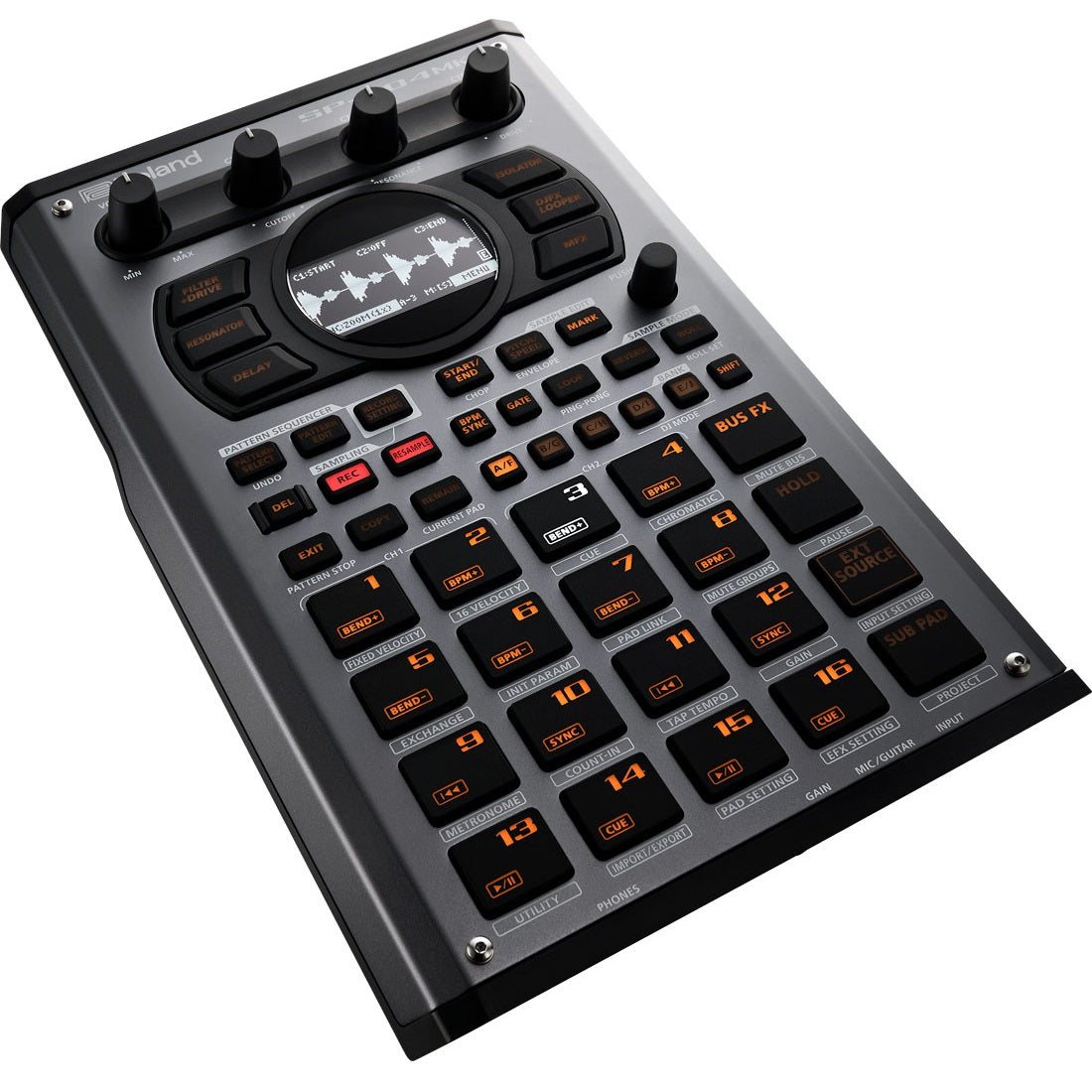Roland SP-404MKII Creative Sampler and Effector slant