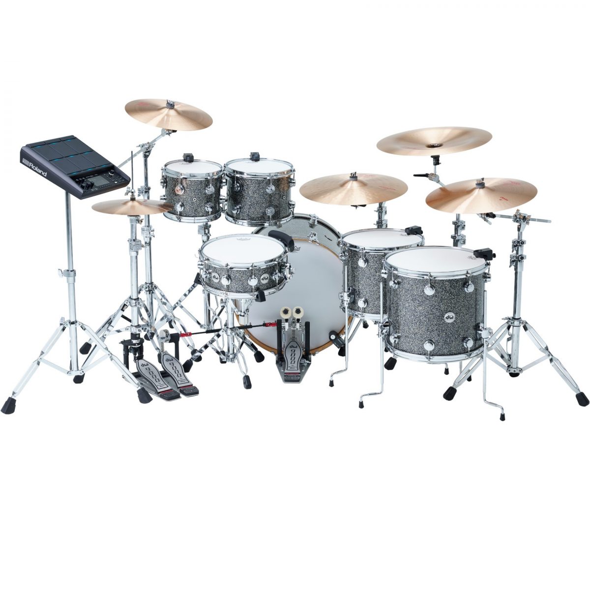 Roland SPD-SX-PRO - Sampling Pad (SPDSXPRO) on acoustic drum