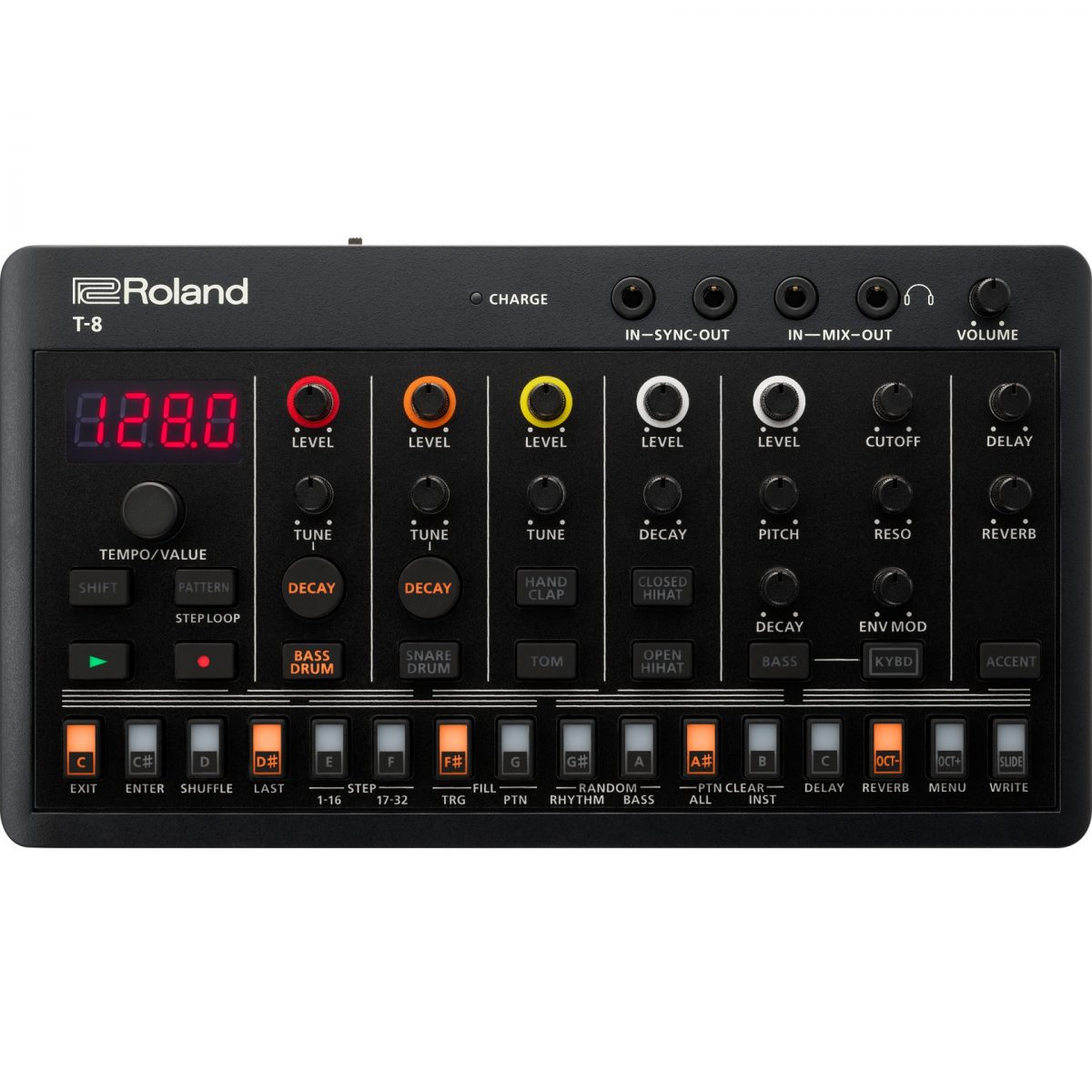 Roland T-8 Beat Machine top