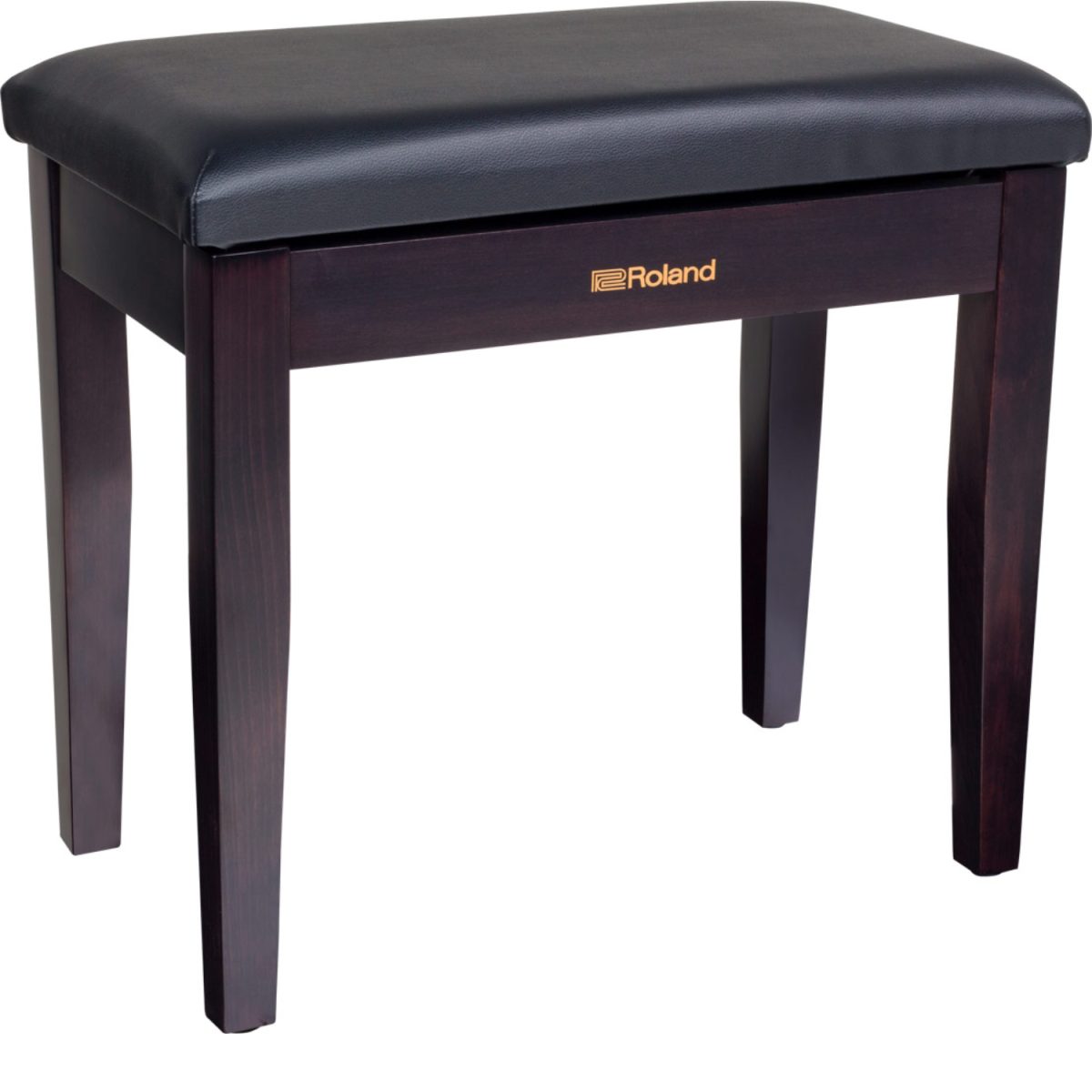Roland - Piano Bench with Storage Compartment - Rosewood - RPB100RW