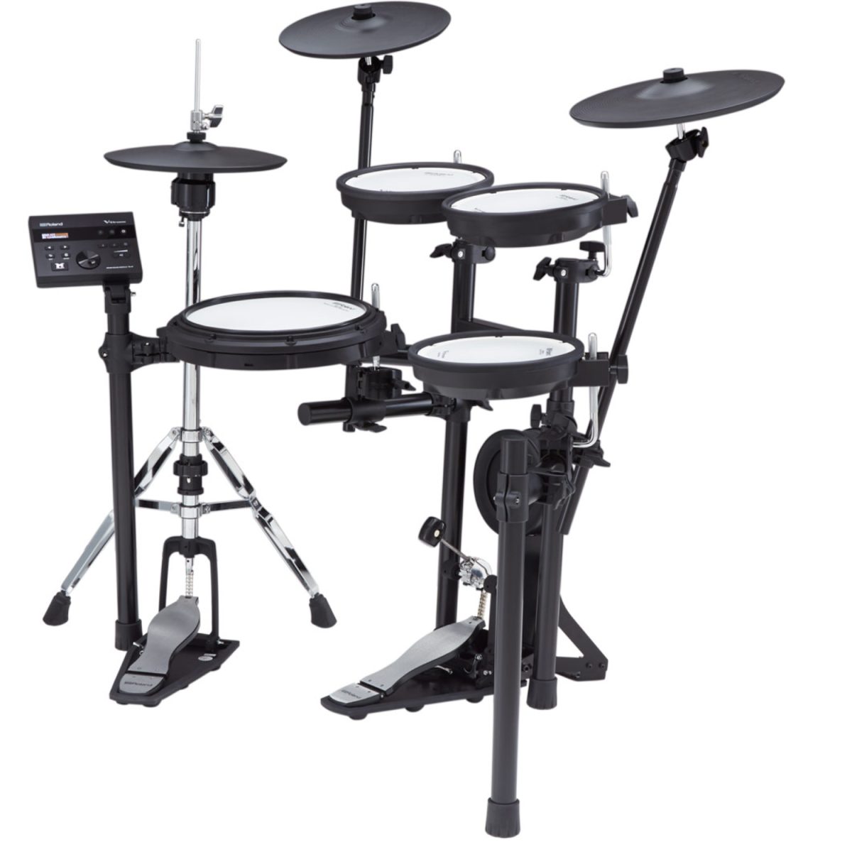Roland - V-Drums Kit with Stand - TD07KVXS-side