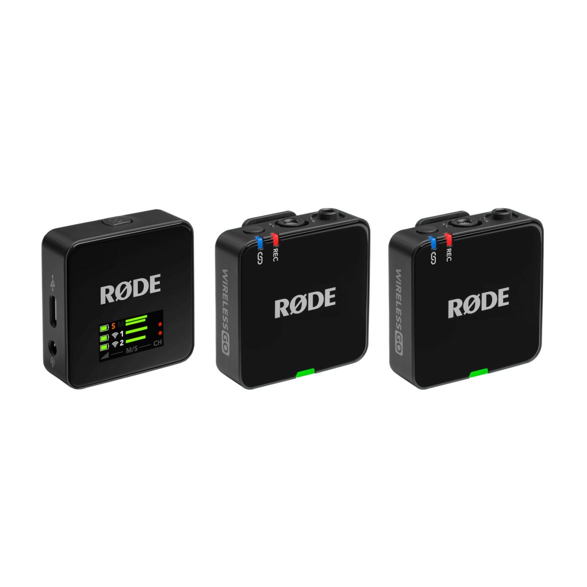 Rode - Wireless GO Gen 3 Black Compact Wireless Microphone System
