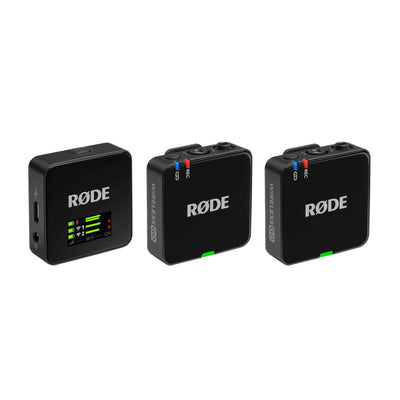 Rode - Wireless GO Gen 3 Black Compact Wireless Microphone System