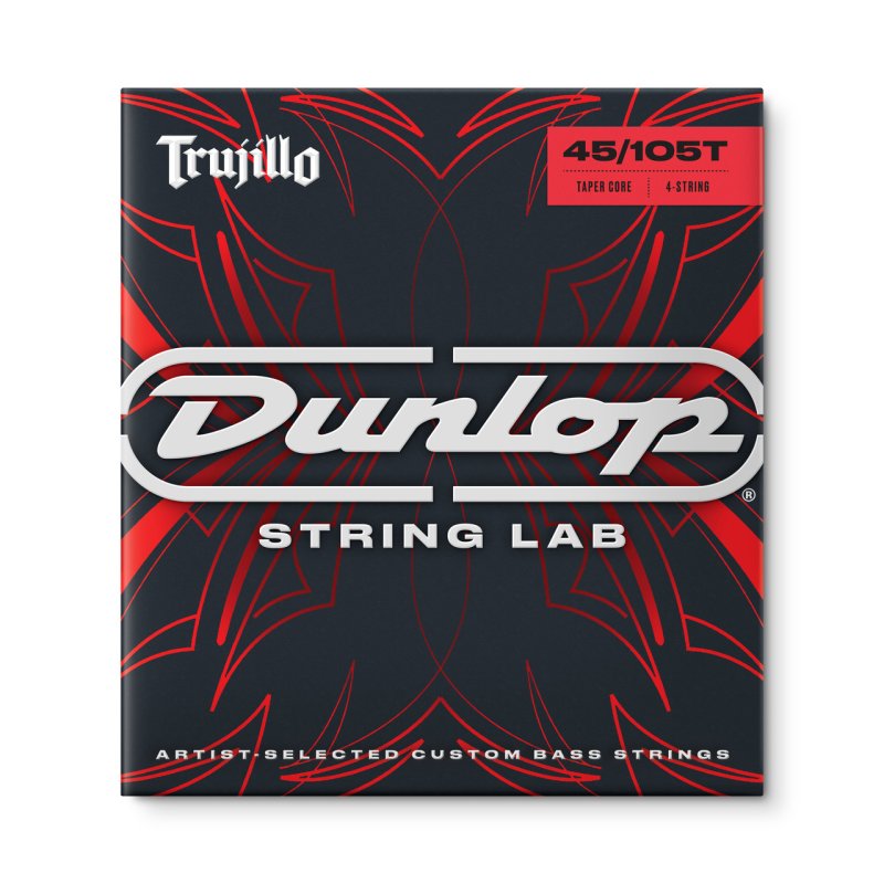 Dunlop - String Lab Series Robert Trujillo Stainless Steel Tapered Bass Strings (45-105) #RTT45105T