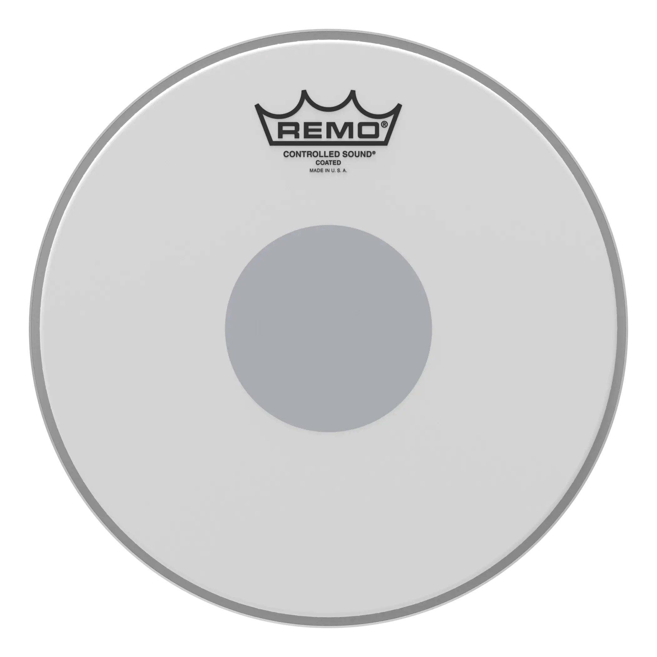 Remo - 10" Controlled Sound Coated Black Dot Drumhead #CS-0110-10