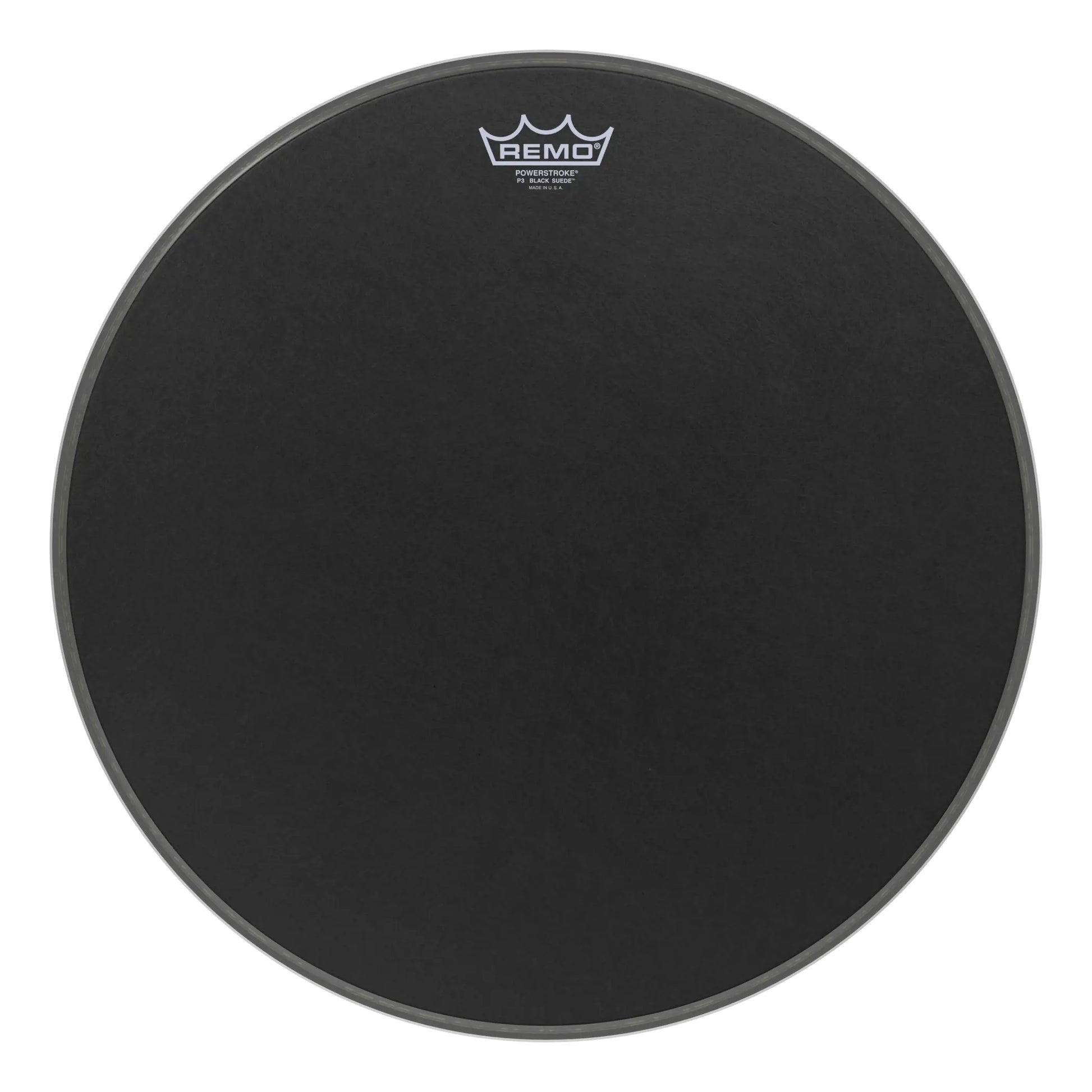 Remo - 18" Powerstroke P3 Black Suede Bass Drumhead #P3-1818-ES
