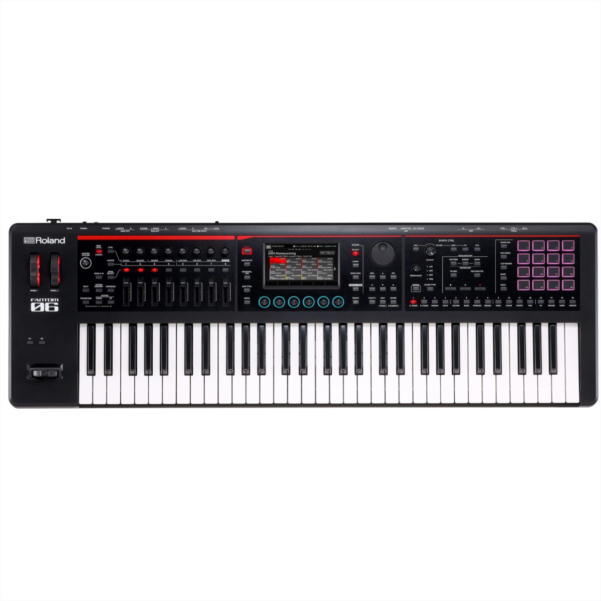 Roland - Fantom-06 Synthesizer Keyboard