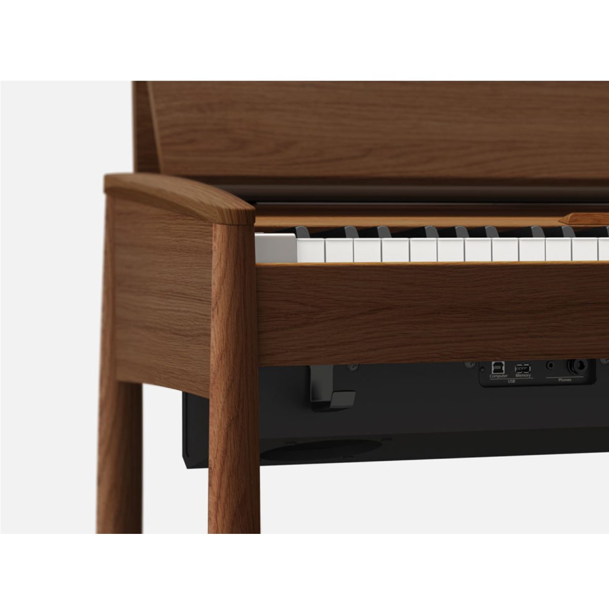 Roland Kiyola KF10 - Artisan digital piano - Walnut-side