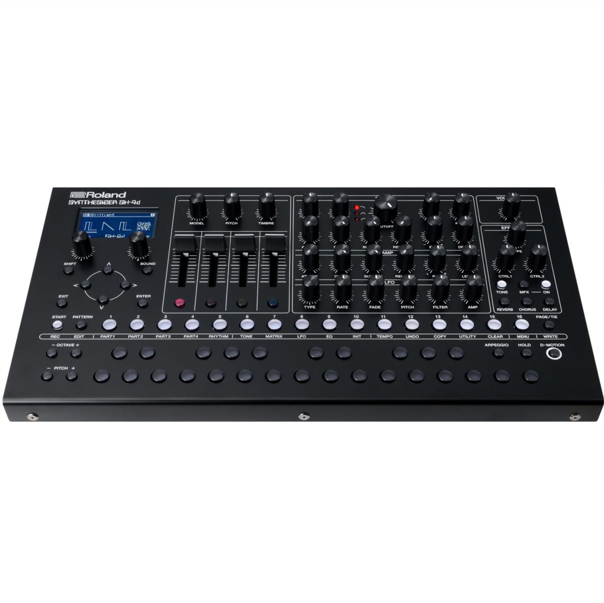 Roland - SH-4d Desktop 4-Part Multitimbral Synthesizer-front2