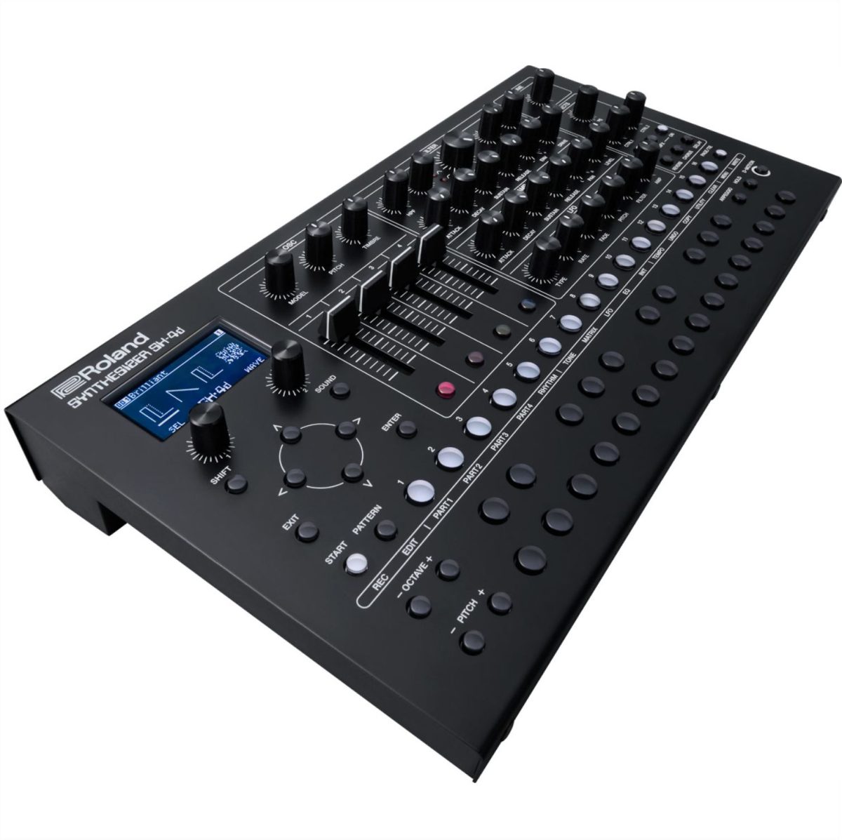 Roland - SH-4d Desktop 4-Part Multitimbral Synthesizer-front3