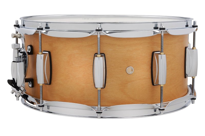Gretsch - 6.5x14 Birch Snare Drum, Satin Classic Natural Finish #S1-6514-BSC