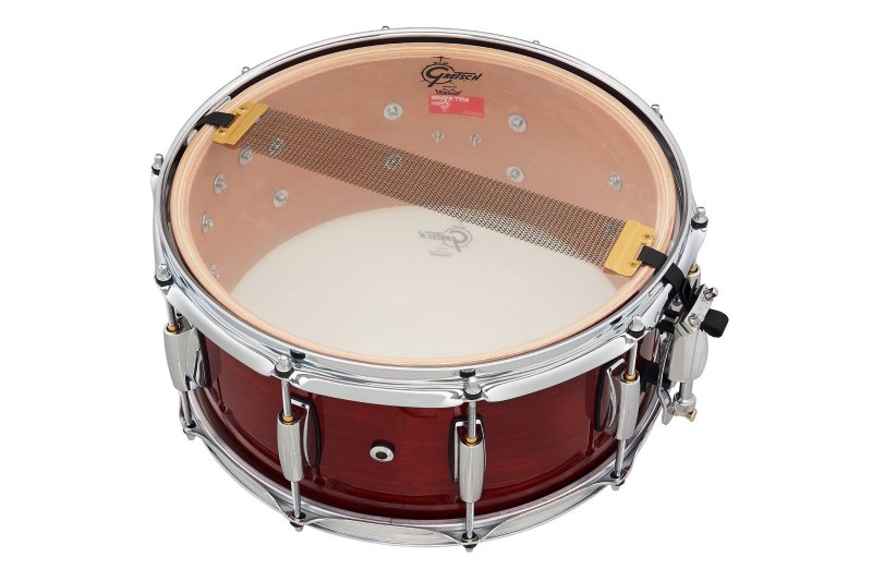 Gretsch - 6.5x14 Mahogany/Maple Snare Drum, Gloss Finish #S1-6514-MMG