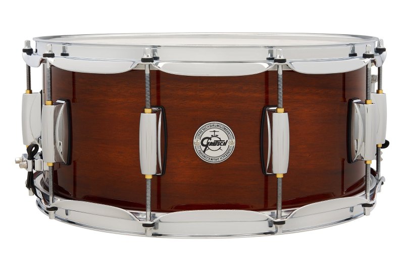 Gretsch - 6.5x14 Mahogany/Maple Snare Drum, Gloss Finish #S1-6514-MMG